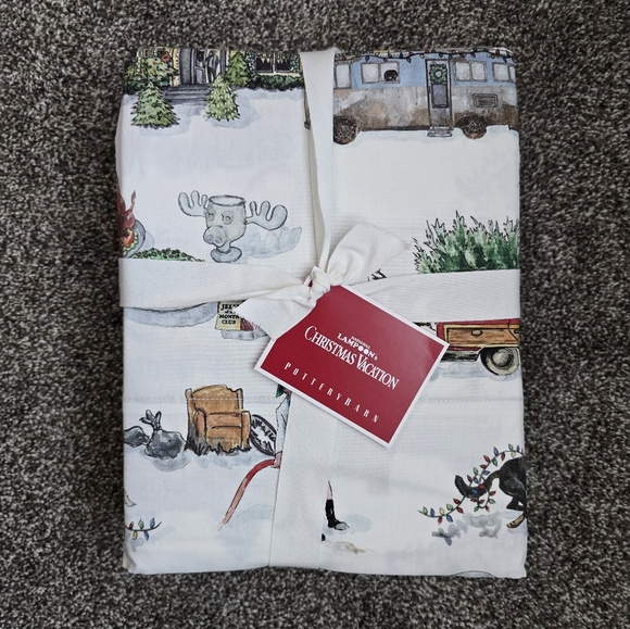 Pottery Barn Christmas Vacation Sheetsnull